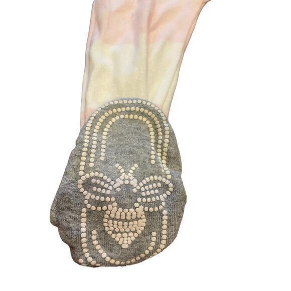 Burt's Bees Baby Pink & White Rugby Stripe Organic Cotton‎ Zip Sleeper - Blossom - Picture 4 of 7